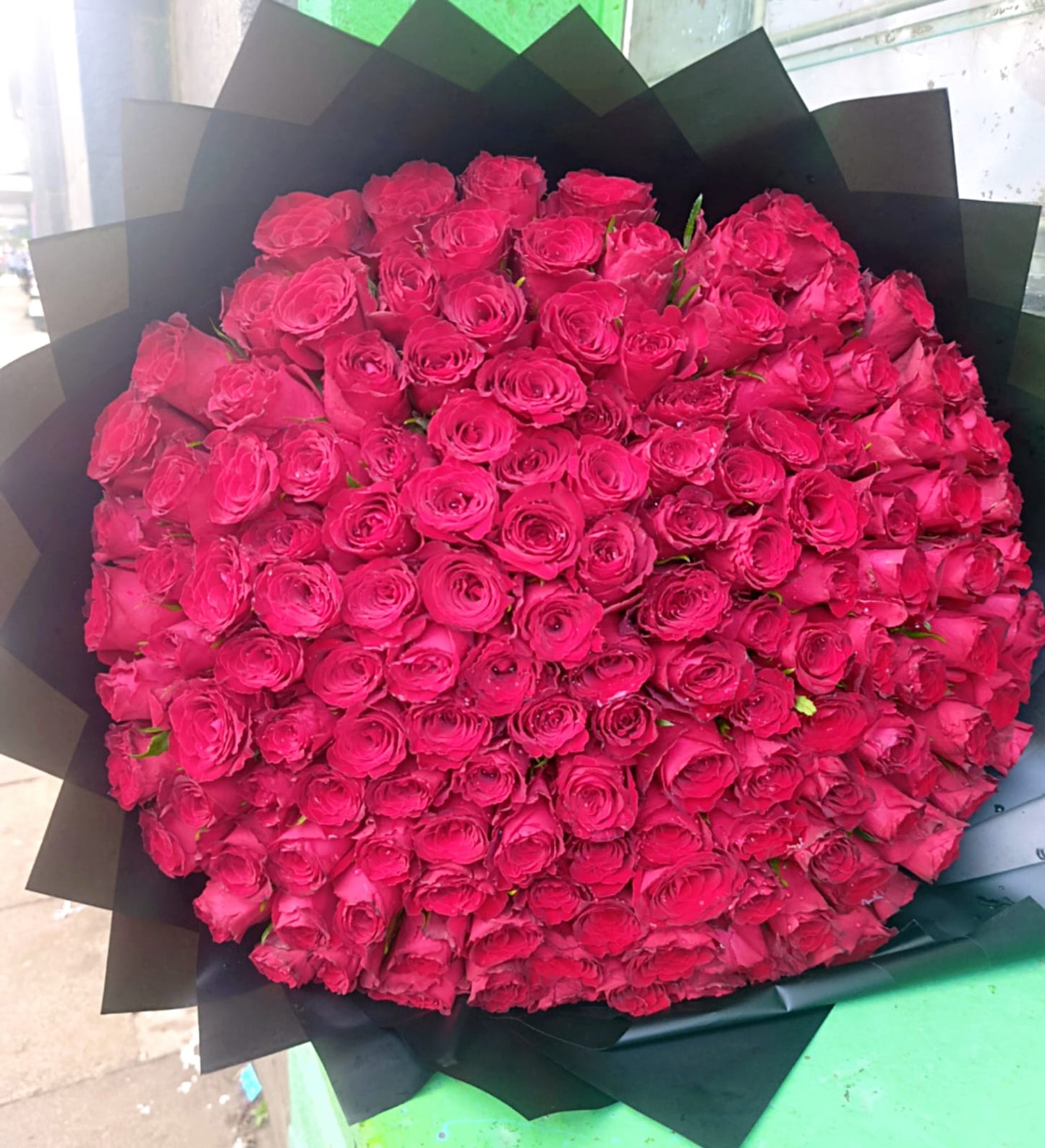 Grand passion Red Rose Bouquet (100 stems)